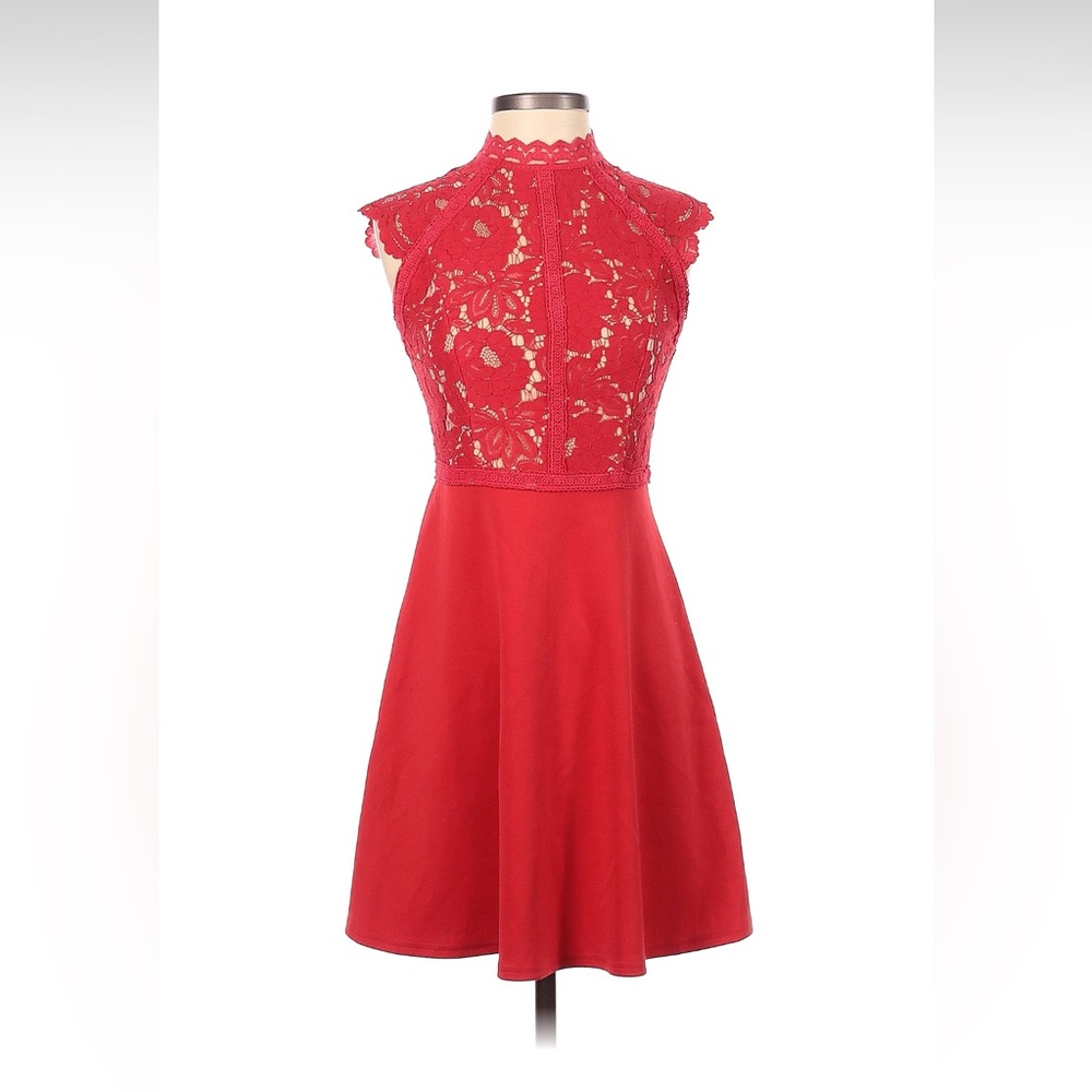 Altar'd State Red Dress Size Small